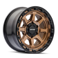 Mayhem 8306 Ridgeline 17x8.5 / 6x139.7 BP / 6mm Offset / 106.1mm Hub Satin Bronze/Black Lip Wheel