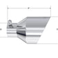 MBRP T304 SS Tip 2.5in ID, 5in OD Out, 8in Length, Angle Cut, Dual Wall