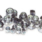 ARP 1/4-28 High Tech Self Locking Hex Jet Nut - Cad-Plated Steel