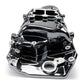 Edelbrock 65-90 BB Chevy Oval Port Heads Performer 2-O Manifold - Black Plasma