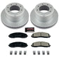 Power Stop 13-22 Ford F-350 Super Duty Rear Z17 Coated Brake Kit