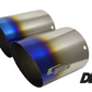 GReddy DD-R Burnt Titanium Tips L=150mm (Pair)