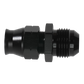 DeatschWerks 10AN Male Flare To 1/2in Hardline Compression Adapter