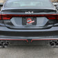 aFe 22-24 Kia Forte GT 1.6L 3in-2.5in 304 Stainless Steel Axle-Back Exhaust w/ Polished Tips