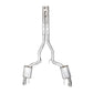 Stainless Works 2024 Mustang GT Catback Dual Tips Redline Sound H-Pipe Factory Connect Exhaust