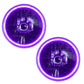 Oracle Lighting 97-06 Jeep Wrangler TJ Pre-Assembled LED Halo Headlights -UV/Purple
