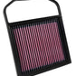 K&N Replacement Air Filter for 15-16 Mercedes Benz C400 3.0L / E320 / GL450 / ML400 (2 Required)