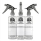 Chemical Guys Secondary Container Dilution Bottle With Heavy Duty Sprayer - 16oz (3 Pack)