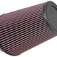 K&N Filter Universal Clamp-On Air Filter 5in Flange / 6-1/2in Base / 4-3/8in Top / 8in Height