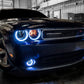Oracle 08-14 Dodge Challenger LED Fog Light Halo Kit - Amber