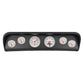 Autometer Arctic White Direct Fit Dash Kit 67-72 Ford F100 (2 x 3-3/8in. / 4 x 2-1/16in.)