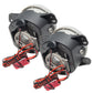 Oracle Lighting 07-09 Jeep Wrangler JK Pre-Assembled LED Halo Fog Lights -UV/Purple