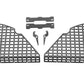 DV8 Offroad 07-18 Jeep Wrangler JK 4-Door Pocketed Rear Window Molle Panels