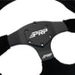 PRP Suede D-Shape Steering Wheel - Blue