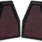 K&N Replacement Air Filter 12-13 Porsche 911 3.4L / 12 911 3.8L / 13 911 3.6L / 13 911 Carrera 3.8L