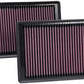 K&N Replacement Air Filter 10-12 Jaguar XK/XKR 5.0L V8