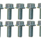 Moroso 5/16in-18 x .750in Serrated Zinc Flange Bolt  - 10 Pack
