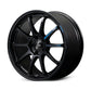 Gram Lights 57NR LIMITED II 18x8.5 +38 5-114.3 Semigloss Black Wheel w/ Black Cap/Stickers/Air Valve