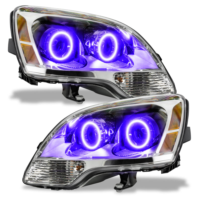 Oracle Lighting 08-12 GMC Acadia Non-HID Pre-Assembled LED Halo Headlights - (2nd Design) -UV/Purple