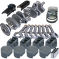 Eagle Chevy 350 3.750in Crank 5.700in I-Beam Rods -16cc 4.040in Pistons Rotating Assembly