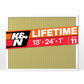 K&N HVAC Filter 18 X 24 X 1 Merv 11