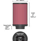 K&N Universal Rubber Filter 2.438in Flange ID x 3.5in OD x 5in Height for 97-98 Yamaha TDM850