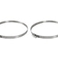 aFe Magnum FORCE Worm Gear Hose Clamps - 4-1/8in to 7in ID (Pair)