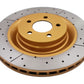 DBA 08-15 Dodge Challenger SRT-8 Front Drilled & Slotted Street Series Rotor
