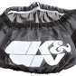 K&N Drycharger Wrap Black 159mm Base 178mm Top 92mm H