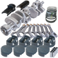 Eagle Chevy LT1 350 1Pc 3.750in Crank 6.000in I-Beam Rods 6cc Dome 4.040in Pistons Rotating Assembly