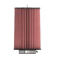 K&N Universal Clamp-On Air Filter 4-1/8in FLG 7-3/8in B 7in T W/STUD 11-1/2in H