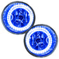 Oracle Lighting 04-07 Nissan Armada Pre-Assembled LED Halo Fog Lights -Blue