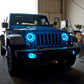 Oracle 07-16 Jeep Wrangler JK SMD HL - ColorSHIFT w/ BC1 Controller