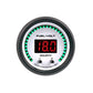 Autometer 52.4mm White Switchable 0-100 Fuel Level/8-18V Voltmeter Phantom Elite Digital Gauge