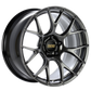 BBS RE-V7 18x10 5x112 ET38 Diamond Black Wheel -82mm PFS/Clip Required