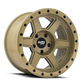 Dirty Life Compound 9315 20x9 / 5-127 BP / -12mm Offset / 78.1mm Hub Desert Sand Wheel