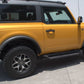 Go Rhino 2021+ Ford Bronco Dominator Extreme D1 Side Steps w/Brackets - Textured Black