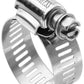 Gates Stainless Steel Heavy-Duty Clamp Size 1 (Hose ID 5/32in-1/2in /  Range 1/4in-5/8in)