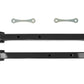 UMI 91-96 GM B-Body Boxed Extended Length Lower Control Arms - Black