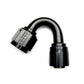 Fragola -8AN 150 Degree Fixed/Single Swivel Sport Crimp Pro Hose End