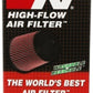K&N Filter Universal X-Stream Clamp-On Round Tprd 2.5in Flng ID x 6in Base OD x 5in Top OD x 6.5in H