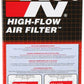 K&N Universal Clamp-On Air Filter 1-15/16in 20 DEG FLG x 3-1/2in OD x 4in H