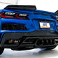 AWE 2023 C8 Corvette Z06 SwitchPath Cat-Back Exhaust - Diamond Black Tips