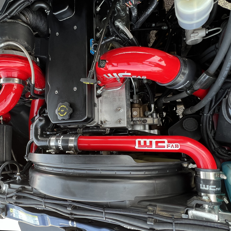 Wehrli 03-09 Cummins Upper Coolant Pipe - Sparkle Copper