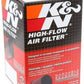K&N Universal Rubber Filter - Round Straight 2.688in Flange ID x 4.5in OD x 5in H