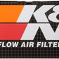 K&N X-Stream Top Filter - Red - Size 9in - 5.125in Neck Flange / 2.75in Height