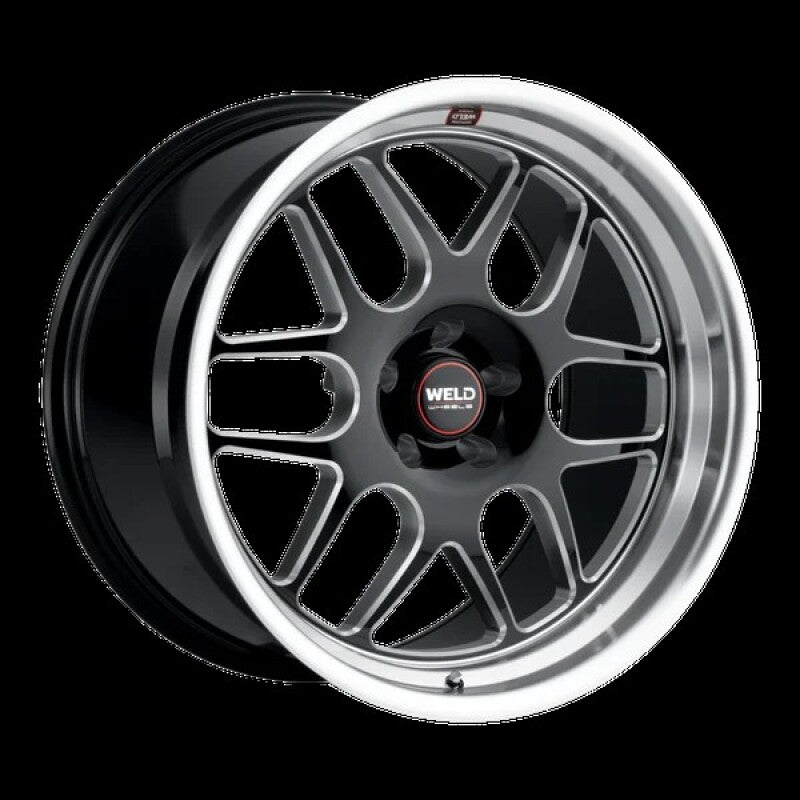 Weld Solana 20x11 / 5x115 BP / ET0 / 71.6mm Bore - Gloss Black MIL DIA Wheel