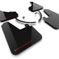 Rally Armor 2024+ Hyundai Santa Fe Black Mud Flap w/ Red Logo