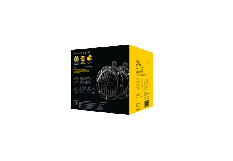 Hella Supertone Horn Kit 12V 310/380HZ HTone Black