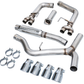 AWE Tuning 2022+ VB Subaru WRX Track Edition Exhaust - Chrome Silver Tips